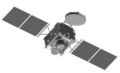 An artist's rendition of AMOS-3