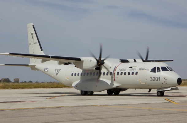 A C-295 in service with the Mexican Air Force