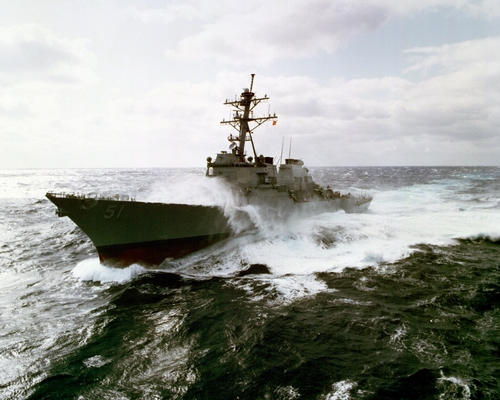 U.S. Navy USS Arleigh Burke( DDG-51) Class Destroyer