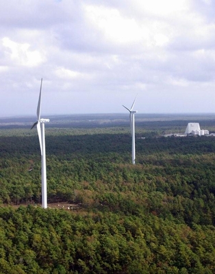 Flywheel energy storage coplements wind-Diesel grid