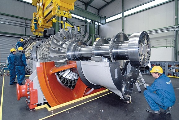 Siemens H-class turbine