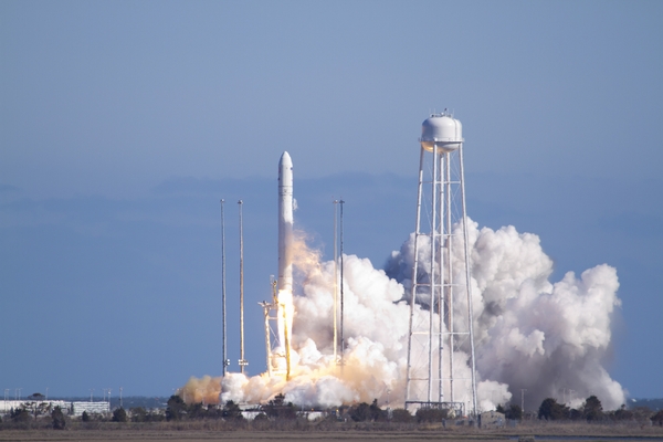 Antares' first launch