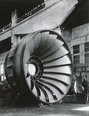 Alstom refurbishes 50 year old turbine wheel