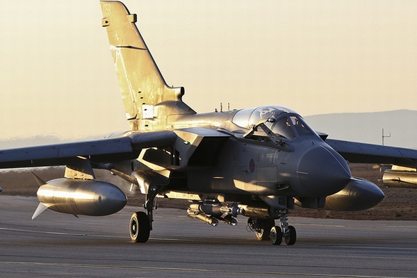 Tornado GR4 at RAF Akrotiri prepares for take-off