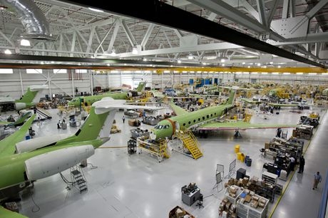 G650 manufacturing plant