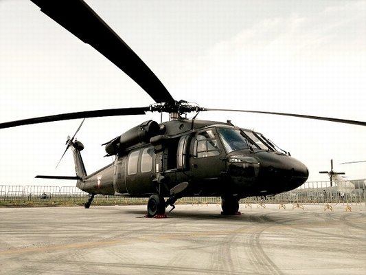 A Mexican UH-60M helicopter