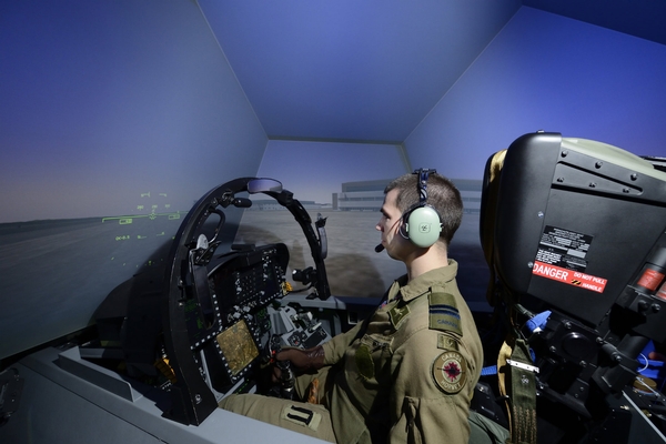 Canadian CF-18 Hornet simulator 