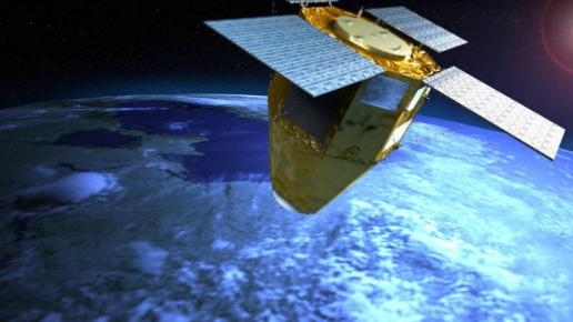 Artist's rendition of Optical Space Component Satellite