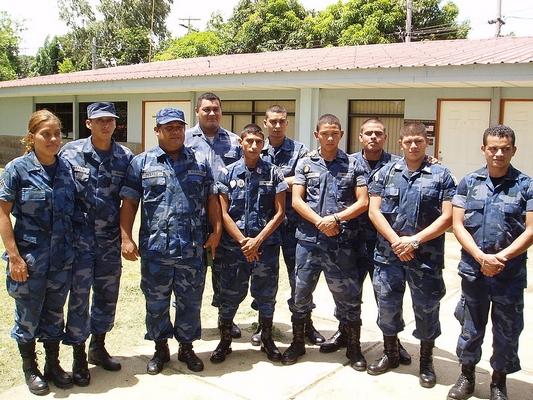Members of Nicaraguan Special Forces