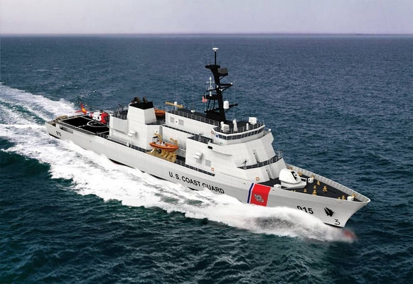 Rendering of the U.S. Coast Guard's Offshore Patrol Cutter