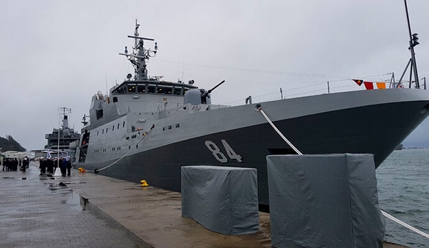Chile CABO Odger (OPV 84) After Commissioning