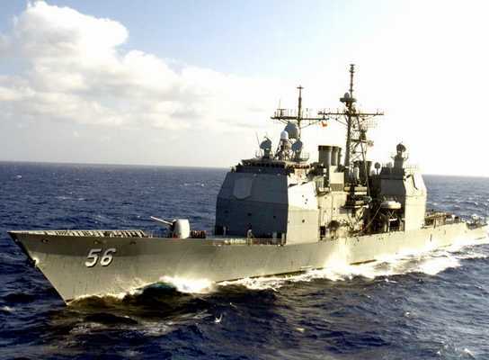 U.S. Navy Aegis-equipped Cruiser