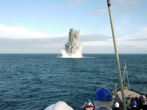 Royal Navy minesweeper fleet may get cut