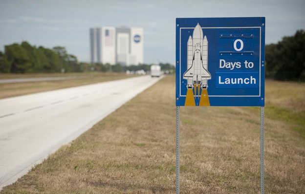 Launch Day at Kennedy Space Center