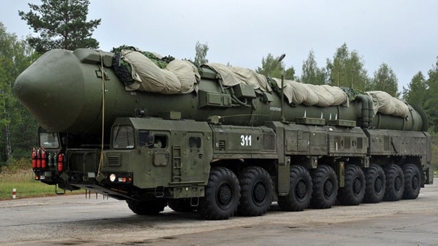 RS-24 Yars missile; Barguzin would have carried six