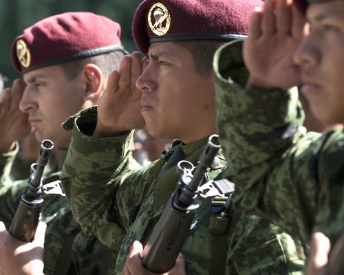Mexican Army Personnel 