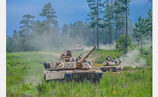 M1A2 SEPv2 Abrams tanks