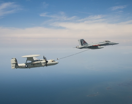 E-2D aerial refueling 