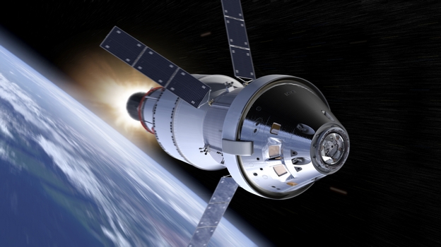 Artist's rendition of an Orion MPCV