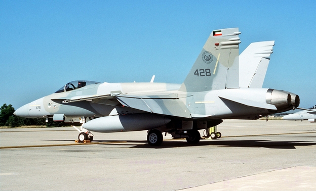 A Kuwait Air Force F/A-18C