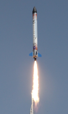 A test launch conducted by Vector Space Systems