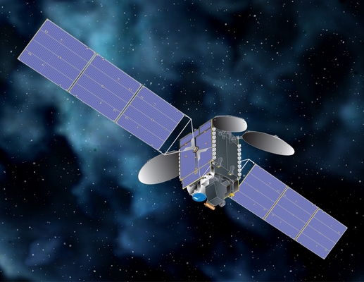 SSL concept of GEO satellite with a hosted payload