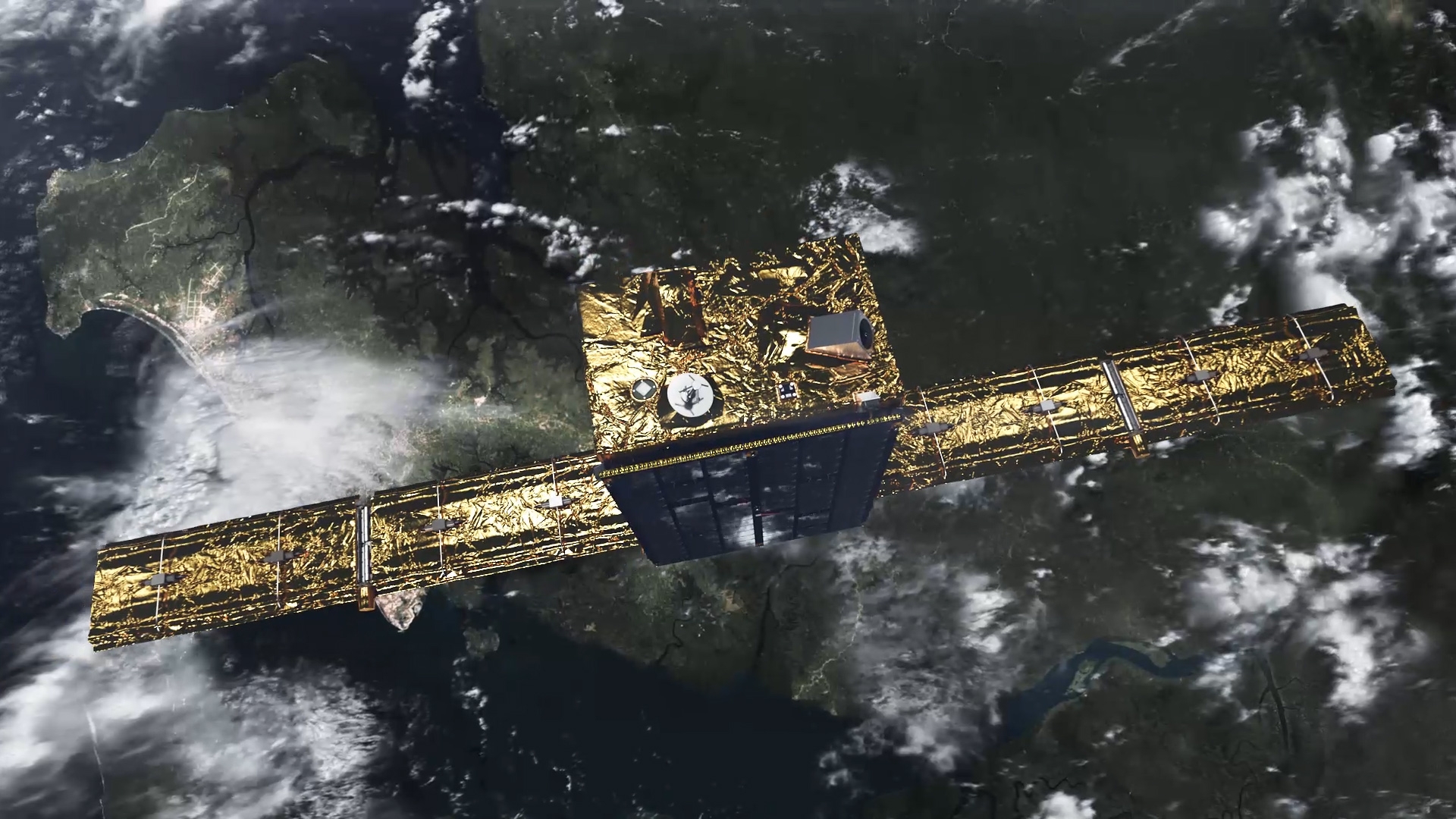 Artist's rendition of a European SmallSat