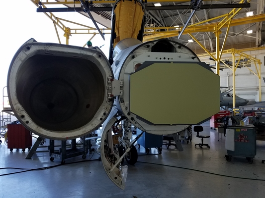 The APG-83 SABR Installed in an F/A-18C Nosecone