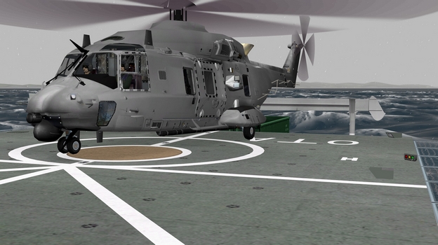 New FTD will allow helo crews to practice ship deck landings