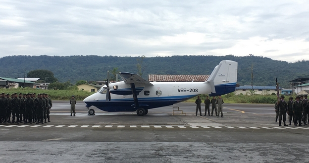 An Ecuadorian M28 Skytruck