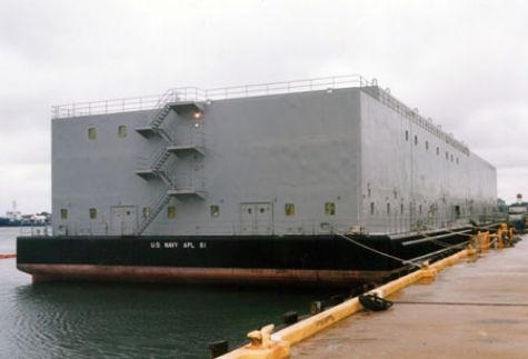 Auxiliary Personnel Lighter (APL)  61 Accommodations Barge