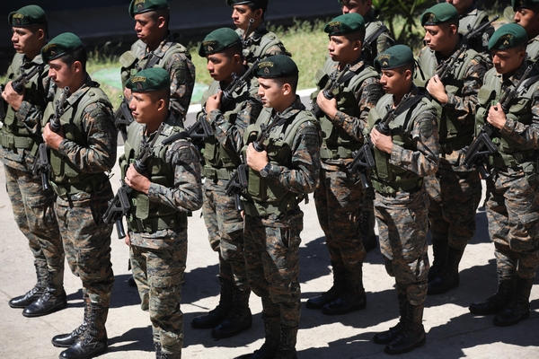 Guatemalan soldiers