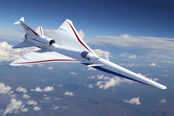 X-59 Quiet Supersonic Technology (QueSST) aircraft