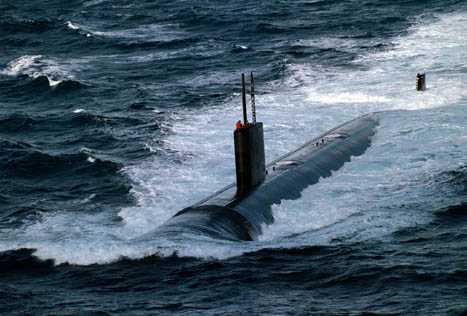 A U.S. Navy Nuclear Submarine