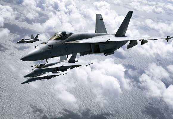 DTP-N Enables Networked Targeting for F-18 Aircraft