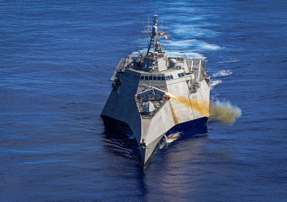 Giffords launches a NSM during exercise Pacific Griffin
