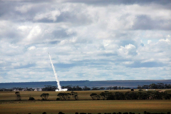 DART rocket launched from Koonibba Rocket Range