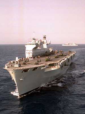 The HMS Ocean
