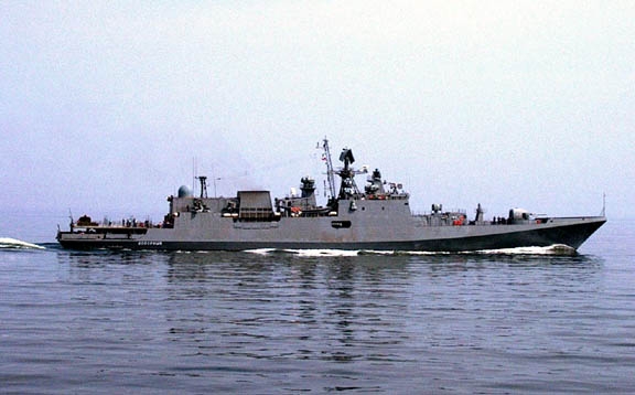 BrahMos Missile Fired from New Indian Navy Frigate