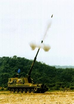 K9 155mm Self-Propelled Howitzer