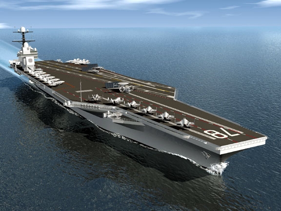 USS Gerald R Ford underway