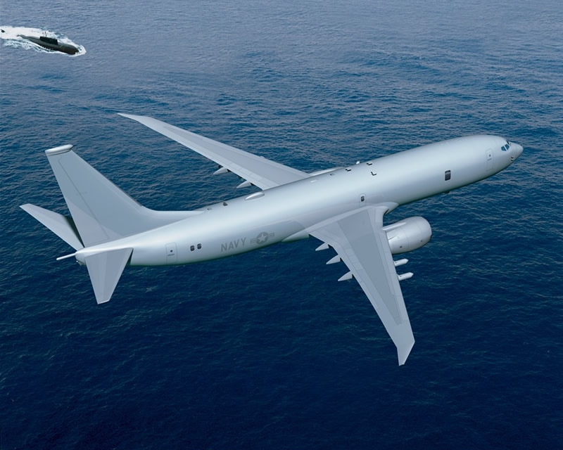 Boeing P-8A MMA used for ASW operations.