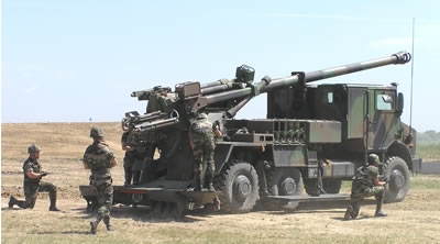 Caesar 155mm Self-Propelled Howitzer