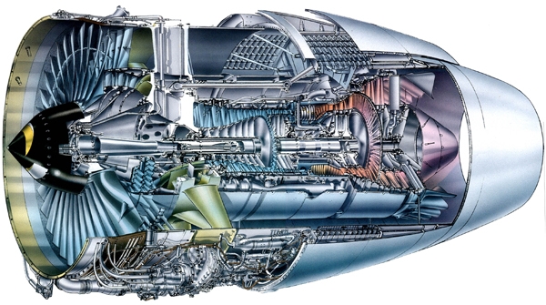 PS-90 turbofan engine
