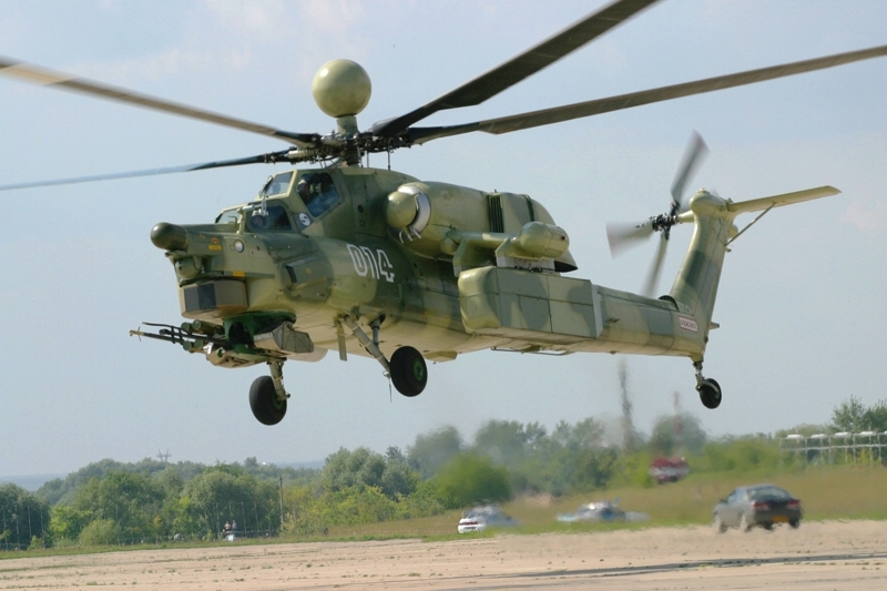 Mi-28 attack helicopter