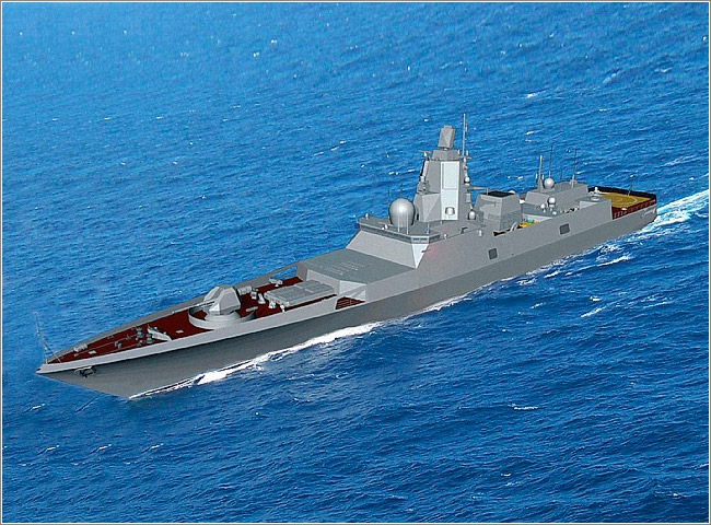 Artist image of Project 22350 Admiral Golovko
