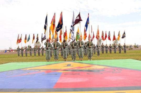 Fort Bliss Color Guard