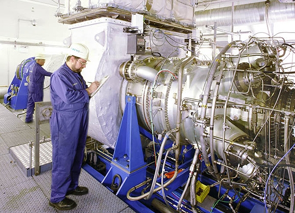 Siemens SGT-400 turbines top 100,000 operating hours.