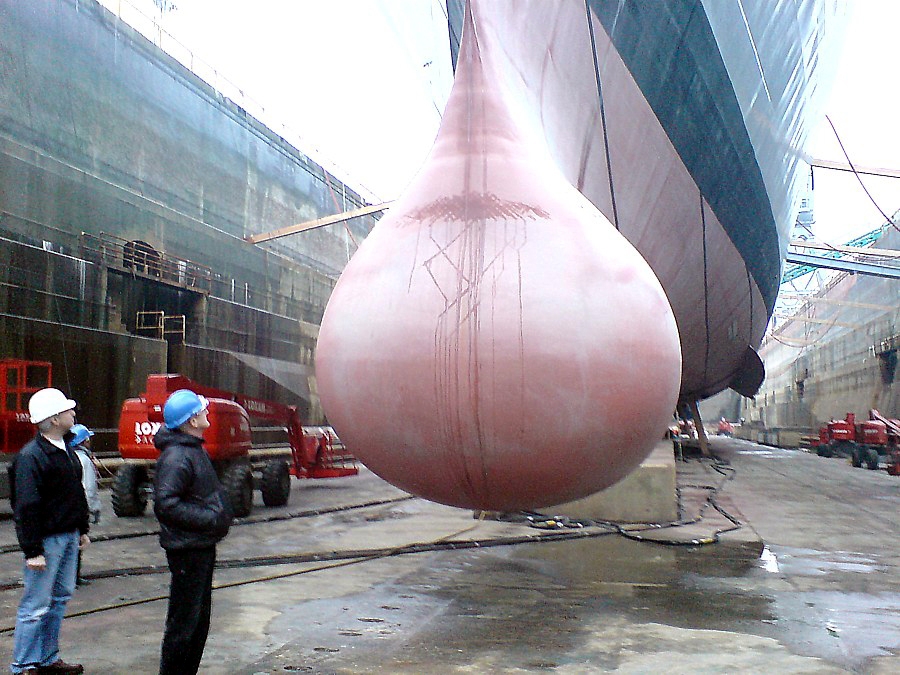 Ship Sonar Housing