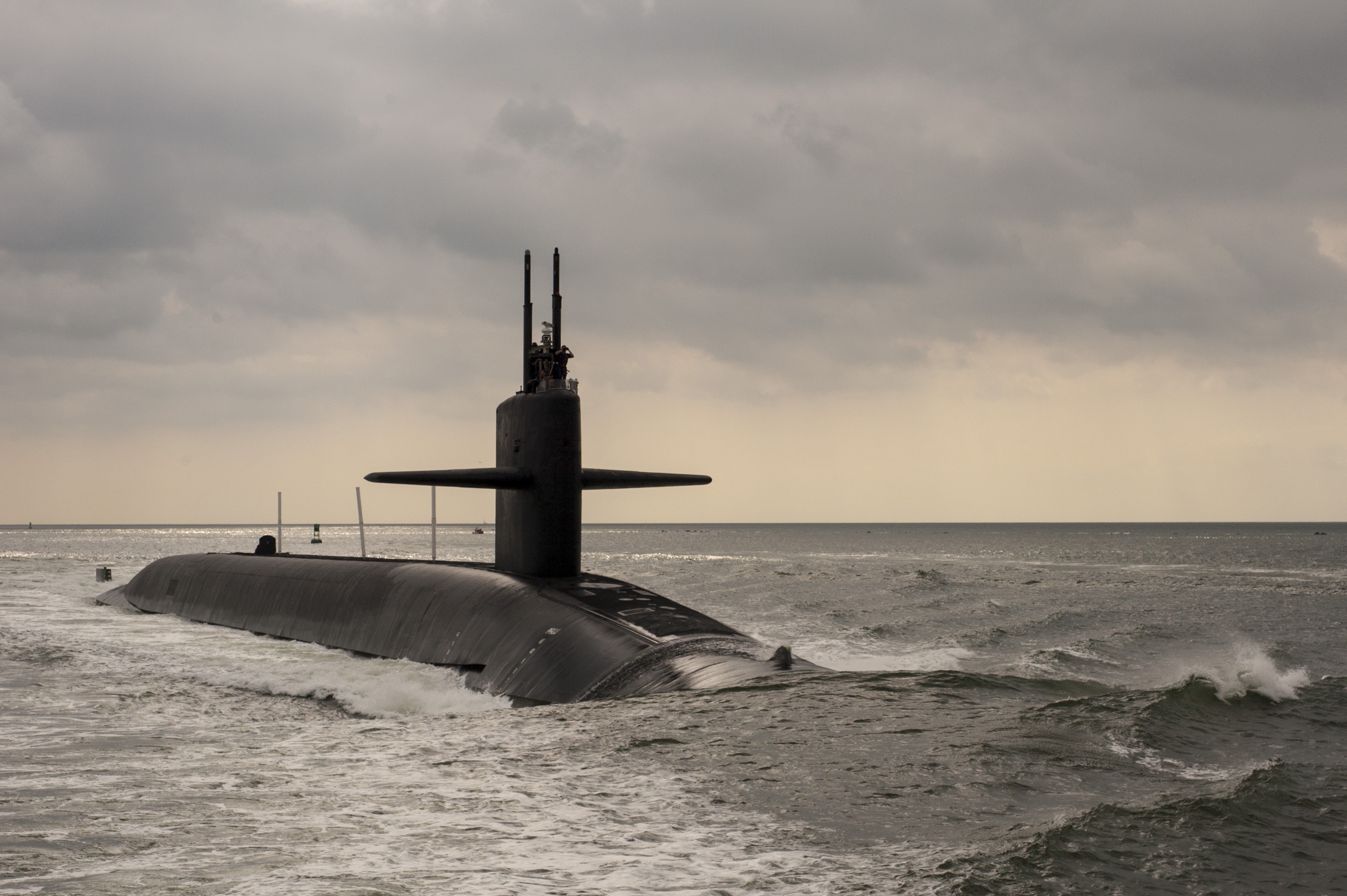 Ohio Class ballistic missile sub USS Maryland (SSBN 738) 